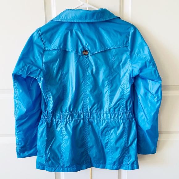 Schneiders Salzburg Carry Blue Cinch Waist Nylon Lighweight Jacket Size 4 - Picture 13 of 13